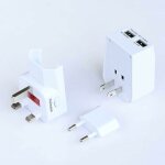 Adaptateurs pour l'international adaptateur de prise portable de prise internationale 2 usb ports universels ... Adaptateurs pour l'international adaptateur de prise portable de prise internationale 2 usb ports universels ...
