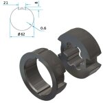 Adaptateurs moteur diam�tre 45mm tube deprat 62 et welser 63 - cherubini - a45050507