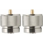 Adaptateur pour réchaud de camping, 2pcs convertisseur d'adaptateur de gaz portable convertisseur de ... Adaptateur pour réchaud de camping, 2pcs convertisseur d'adaptateur de gaz portable convertisseur de ...