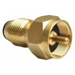 Adaptateur de réservoir de gaz adaptateur de recharge de réservoir de propane universel bouteille de ... Adaptateur de réservoir de gaz adaptateur de recharge de réservoir de propane universel bouteille de ...