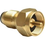 Adaptateur de r�servoir de gaz adaptateur de recharge de r�servoir de propane universel bouteille de ...