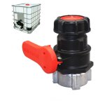 Trimec - adaptateur de réservoir ibc 62mm dn40 vanne à papillons de vidange raccords de vidange pour ... Trimec - adaptateur de réservoir ibc 62mm dn40 vanne à papillons de vidange raccords de vidange pour ...