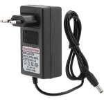 Adaptateur secteur, ac 12. 6v 2a chargeur de remplacement pour batterie lithium - ion chargeur mural ...