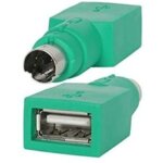 Adaptateur souris usb vers ps / 2 - f / m