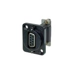Adaptateur sub - d sub - d femelle 9 ples - sub - d femelle 9 ples neutrik nadb9ff - b 1 pc(s)