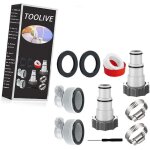 Adaptateur tuyau piscine 32 38, adaptateur tuyau pompe piscine, adaptateur piscine 38mm, raccord tuyau ...