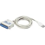 Adaptateur usb 1. 1 aten uc1284b - [1x centronics femelle - 1x usb 1. 1 type a m�le] - 1. 80 m - blanc ...