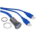 Adaptateur usb 3. 0 2 x usb femelle type a vers 2 x usb mâle type a avec 60 cm de câble tru components ... Adaptateur usb 3. 0 2 x usb femelle type a vers 2 x usb mâle type a avec 60 cm de câble tru components ...