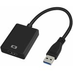 Adaptateur usb 3. 0 vers hdmi, convertisseur usb 3. 0 / 2. 0 vers hdmi 1080p full hd (m�le � femelle) ...
