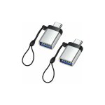 Adaptateur usb c vers usb 3. 0 (pack de 2), adaptateur usb c mle vers usb 3. 0 femelle compatible avec ...