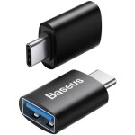 Adaptateur usb - c vers usb - a 10 gbit / s baseus ingenuity series - noir Adaptateur usb - c vers usb - a 10 gbit / s baseus ingenuity series - noir