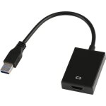 Adaptateur usb vers hdmi, convertisseur usb 3. 0 / 2. 0 vers hdmi 1080p full hd avec audio pour pc, ordinateur ...