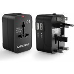 Gotrays - adaptateur de voyage, adaptateur universel prises anglaise / europe / americaine / australie ...