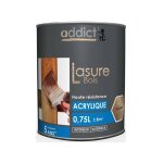 Lasure bois acrylique 0. 75l, incolore.