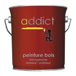 Peinture bois 2. 5 litres rouge basque addict