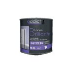 Peinture laque glycro brillant 0. 5 litre blanc casse addict