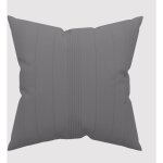 Housse de coussin 60x60 cm adele gris, par soleil d'ocre Housse de coussin 60x60 cm adele gris, par soleil d'ocre