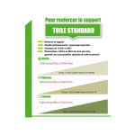 Adfors saint - gobain - toile � peindre standard chevron rouleau de 25x1m - decoralia