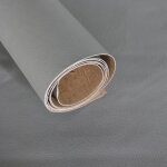 Adh�sif cuir pu - r�paration cuir / rev�tement mural - gris - 140 cm - par m�tre lin�aire