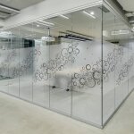 Ambiance - sticker - adh�sif film fen�tre anti regard occultant - bulles xl - stickers autocollant brise ...