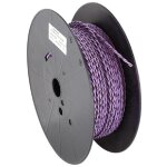 Adnauto - cable compatible avec enceinte torsade 2x1. 50mm2 violet noir 100m