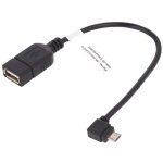 Cable otg usb 2. 0 usb a femelle vers usb b micro prise angulaire