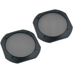 Adnauto - grilles pour haut - parleur 165mm metal carre