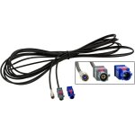 Rallonge antenne fakra vers smb femelle 5m