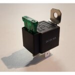 Relais 30a 12v fusible 4 broches
