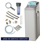 Apic - adoucisseur d'eau zetes 20l avec accessoires + mise en service gratuite