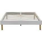 King of dreams - sommier 140x190 cm - 20 cm - 13 lattes - montage rapide et facile - design moderne et ...