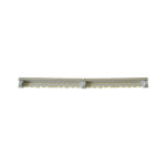 Arateur invisible auto - rglable arimeo pour menuiserie pvc - finition : gris clair - rainure (mm) ...