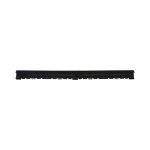 Arateur invisible auto - rglable arimeo pour menuiserie pvc - finition : noir - rainure (mm) : 2, 8 ...