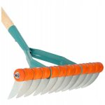 Kadax - arateur manuel scarificateur d'herbe  gazon unilatral en mtal pour femme