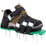 Aerateur pelouse jardin yard scarificateur manuel chaussures grassplot a�ration chaussures de sol en ...