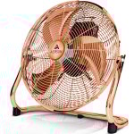 Aerson ventilateur de sol 30 cm en cuivre, machine  vent, ventilateur de table 45 w, ventilateur sur ...