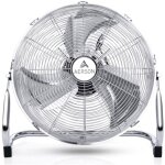 Aerson ventilateur de sol 50 cm chrom�, machine � vent 120 w, ventilateur de table, ventilateur sur pied ...