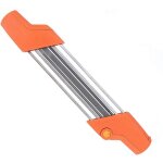 Aff�teuse de cha�ne de tron�onneuse 2 en 1 easy file 3 / 8 ' / 4. 0mm, ensemble d'aff�tage de dents rapide ...