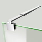 Barre de stabilisation, barre de support pour parois de douche, angulaire, flexible, rglable 700 - 1200 ...