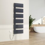 S?afielina radiateur s�che - serviettes electrique avec thermostat programmable, chauffe - serviettes ...