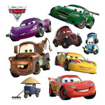Sticker cars - 1 planche 30 x 30 cm