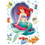 Stickers g�ant la petite sir�ne et coquillage disney