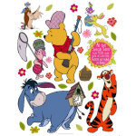 Stickers gant winnie l'ourson  la chasse disney