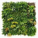 Agco - decoration mur vegetal artificiel jungle mgs plaque de 1mx1m Agco - decoration mur vegetal artificiel jungle mgs plaque de 1mx1m