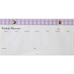 Sklum - agenda hebdomadaire siman violet lavande