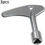 Ahlsen - 3 pièces clé triangulaire intérieure clé d'ascenseur à l'intérieur du triangle compteur d'eau ... Ahlsen - 3 pièces clé triangulaire intérieure clé d'ascenseur à l'intérieur du triangle compteur d'eau ...