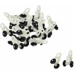 30pcs glisseur rail rideaux roulette crochet roue rideaux coulissant poulie pour fenêtre voilage galet ... 30pcs glisseur rail rideaux roulette crochet roue rideaux coulissant poulie pour fenêtre voilage galet ...