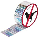 Ahlsen bandes r�fl�chissantes pour oiseaux, r�fl�chissant ruban r�pulsif oiseau, bande repulsif, rouleaux ...
