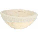 Ahlsen - banneton � pain avec lin et panier � pain en rotin, rotin