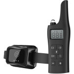 Ahlsen - collier dressage de chien avec t�l�commande 800m, rghs collier d'aboiement pour chien rechargeable ...